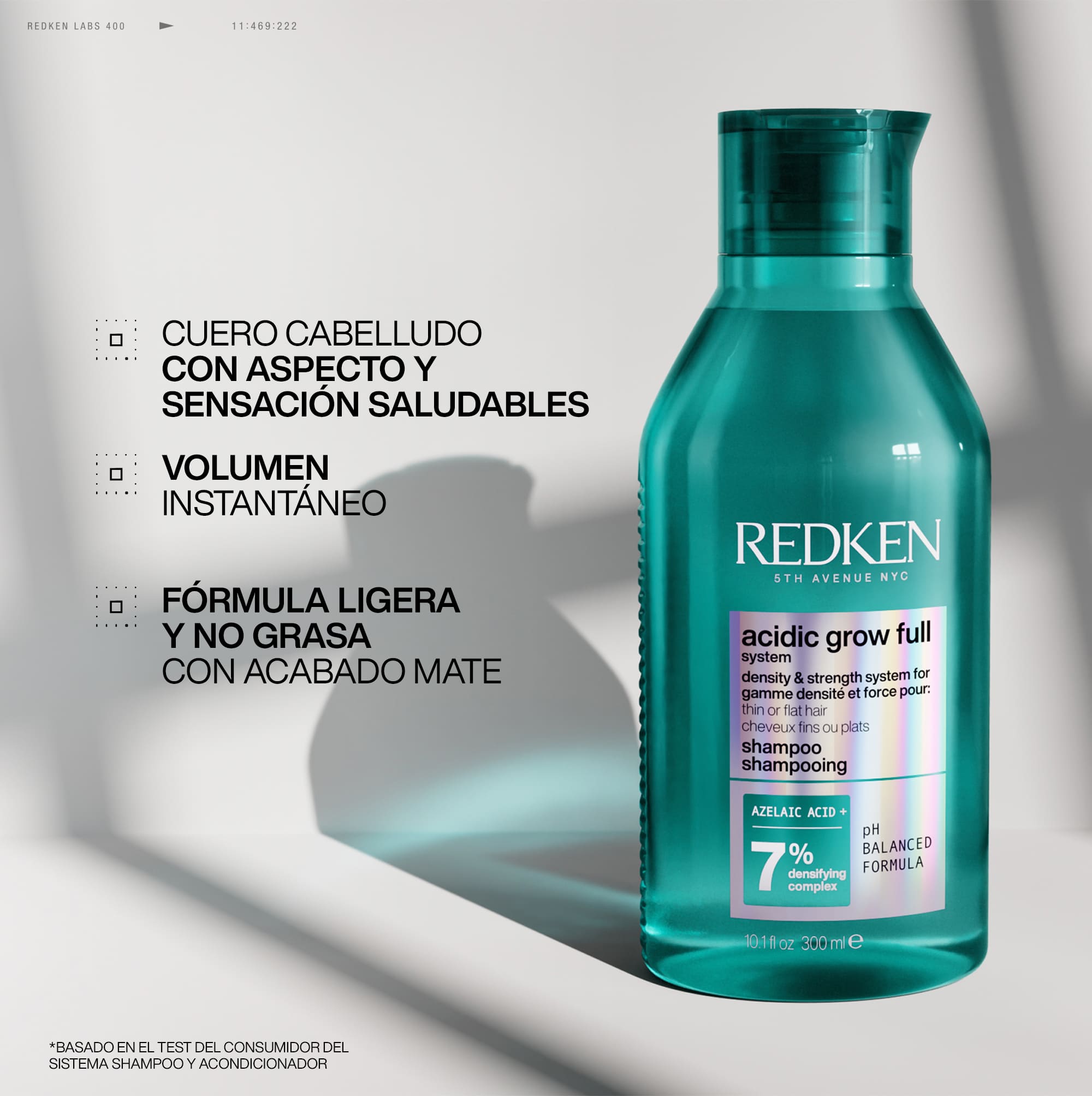 Shampoo para dar volumen